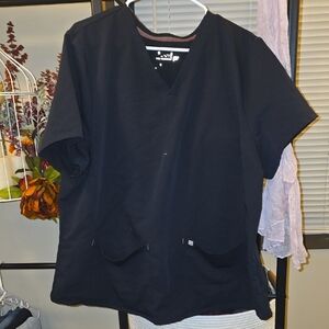 Womens Fabletics Scrub Top